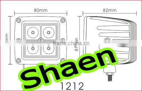 2013 new arrival auto led work light