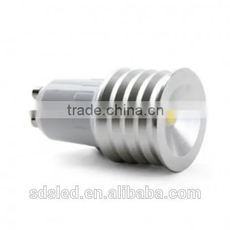 LED spotlight spotlight led 3W High Power Cool White-Silver led spot light GU10