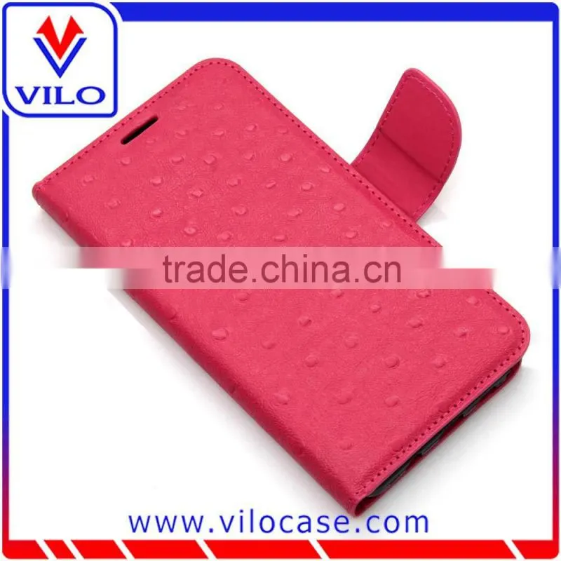 smart leather phone case for samsung note 5 /Card slot Leather flip case for Samsung Note 5