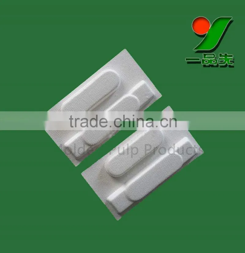 China Wholesale Biodegradable sugarcane straw fiber pulp packaging ,bagasse pulp Material CD Tray Manufacturer