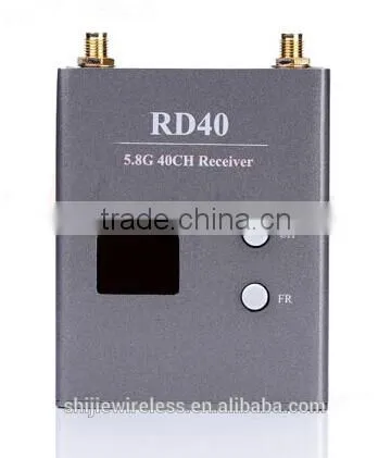 FPV manfacturer and distributor of diversity 5.8G 40CH Receiver RD40 with race band