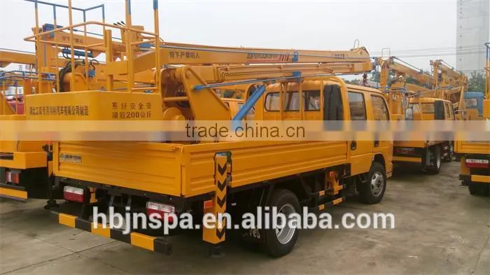 china high-quality 16M new hydraulic aerial platform truck