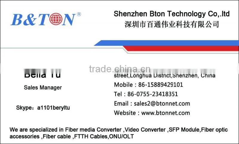 E1 Fiber Converter