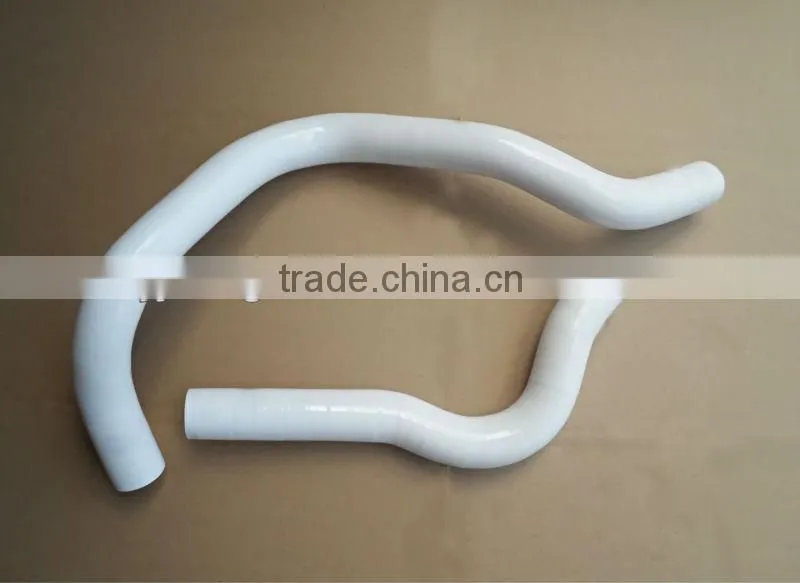 High performance white silicone radiator hose kit from China manufacturer