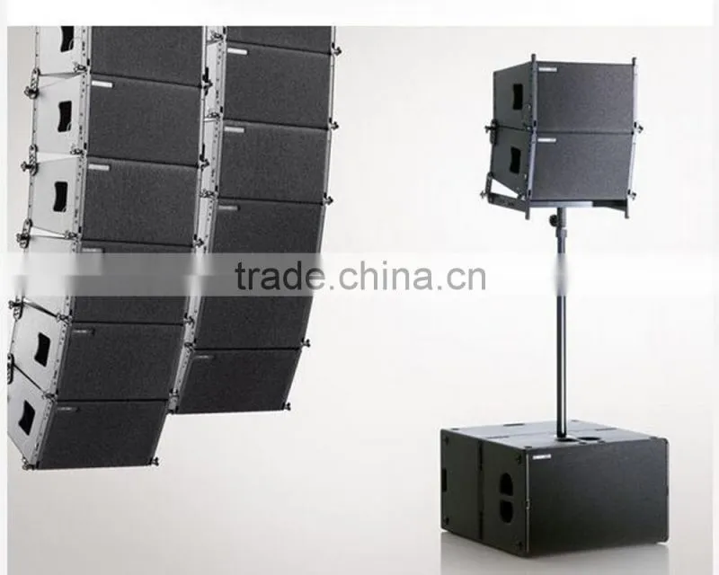 Single 10" 600W speaker design tw audio line array speaker box