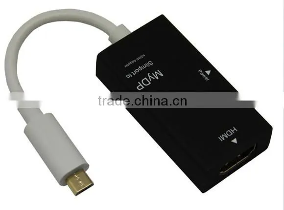 Hot sell Mydp Micro USB to HDMI cable adapter converter Slimport to HDMI Adapter Converter