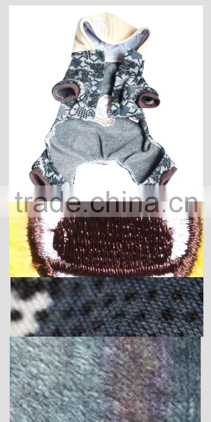 Sweet Factory Cool Dog Hoodie Coat Pet Clothes Jumpsuit