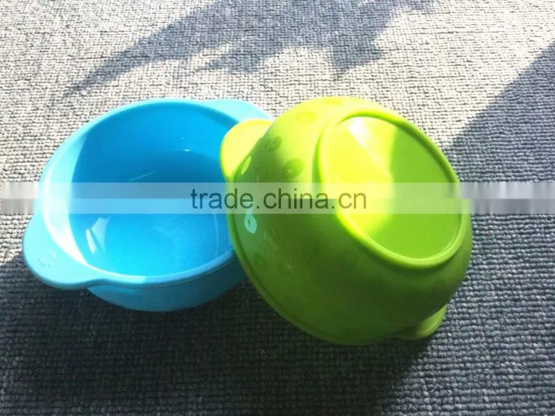 Flexible Food grade silicone Feeding bowls for baby, Trainning bowls for Eating