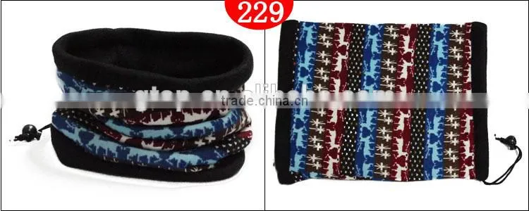 polar fleece winter neck warmer scarf 230