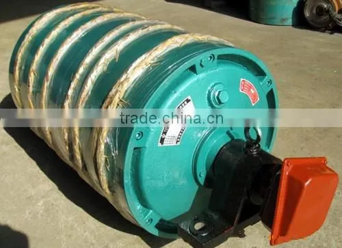 Screw conveyor motorized pulley oil immersed type