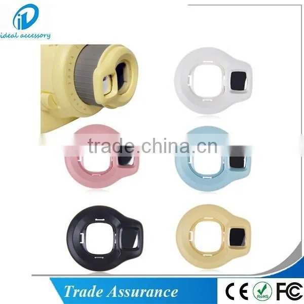 Fujifilm Instax Mini Camera Self Shooting Portrait Mirror with Close Up Lens Round Shape