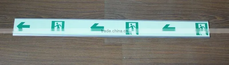 photoluminescent aluminum stair nosing/glow step nosing/glow stair strips