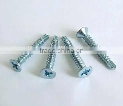 Big Head A4 Stainless Steel Screw Full Threaded Hexagon Flat Countersunk Head Machine Screw With Different Size Are Acceptable