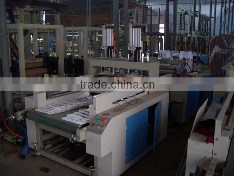 Computerized Automatic Plastic Shopping Bags Making Machine