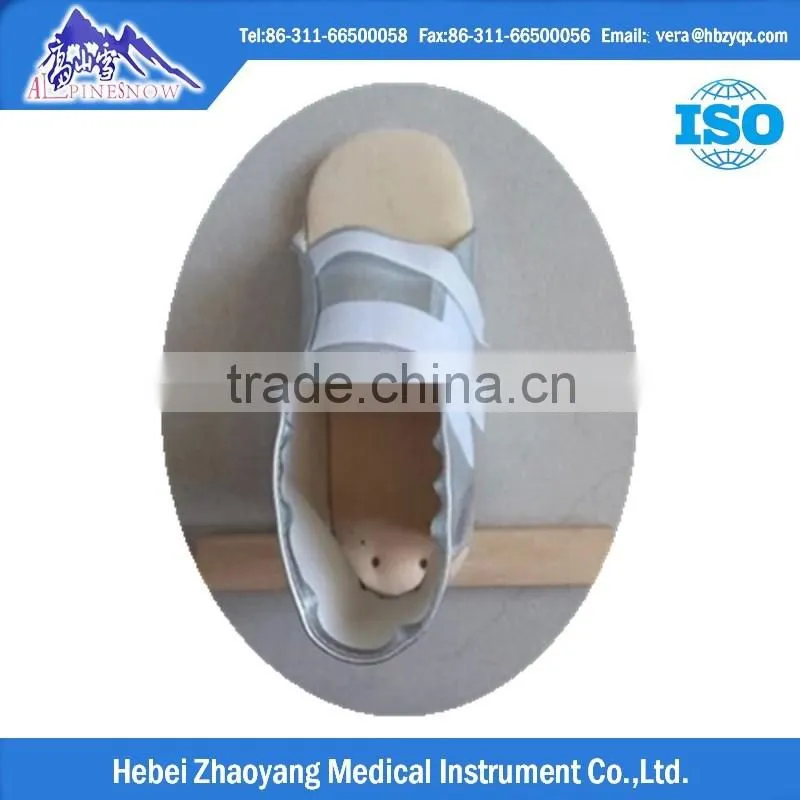 Black medical postoperative shoe foot orthosis