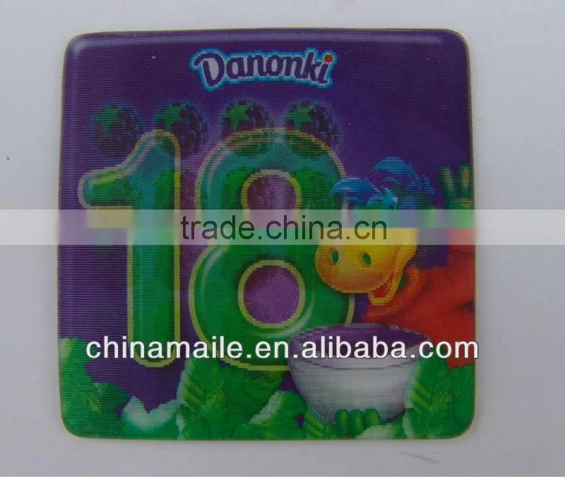popular kid's lenticular stickers