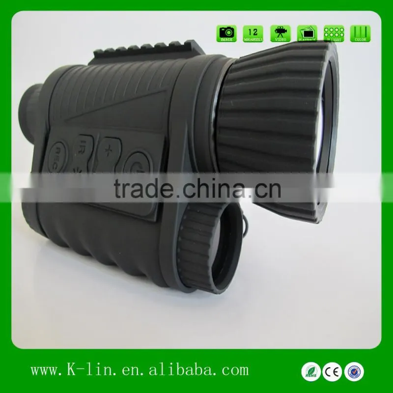 Night Vision Monocular Scope 6x50 IR6 MP Digital Camera Video Infrared Night Vision For Hunting