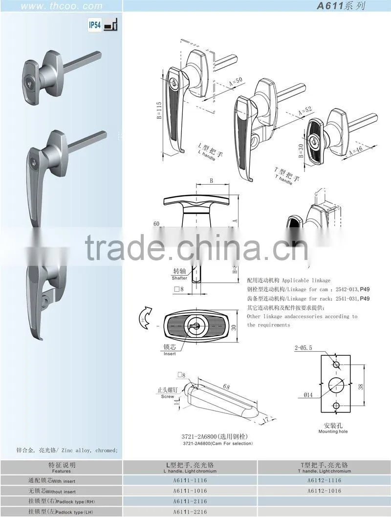 Cabinet door handle lock