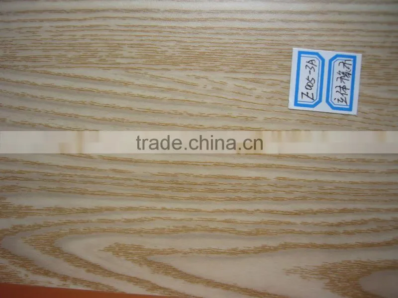 Embossed Wood Grain pvc walnut wood paneling color