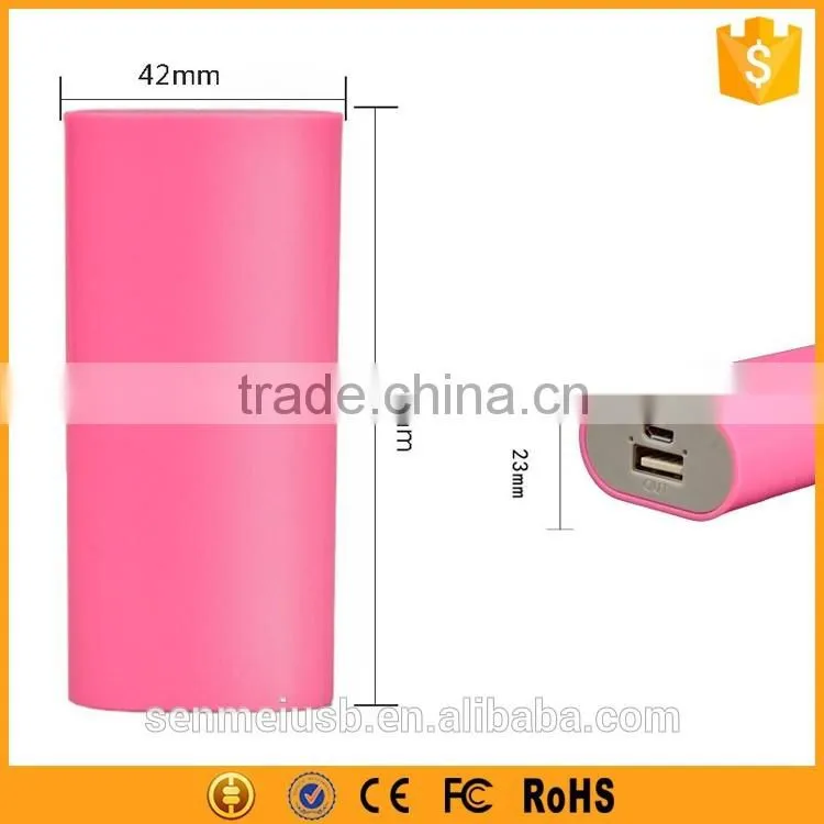Colorful candy power bank 4400mah for promotional gifts