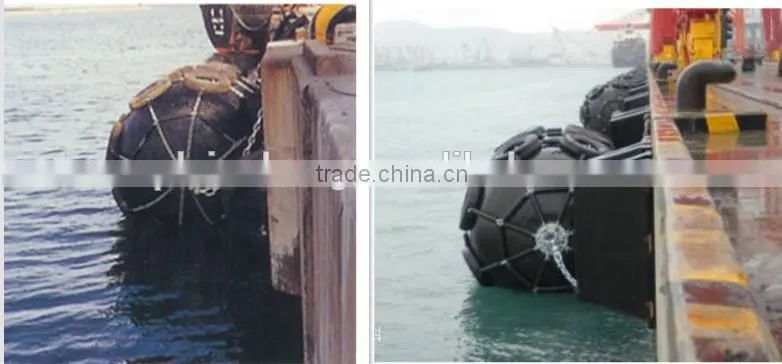 High Energy Absorption Vessel And Pier Protection Of Rubber Floating Yokohama Fender