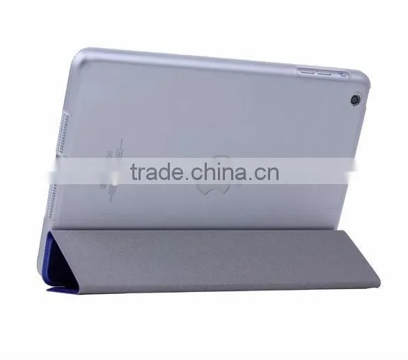 2014 new product PU leather case supplier untra thin case for apple ipad mini 2 D0111