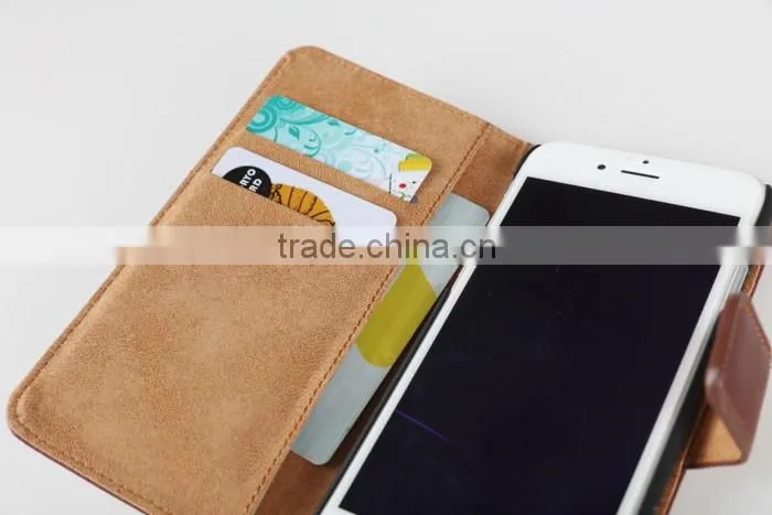 Multifunctional Genuine Leather Phone Casses Wallet Case