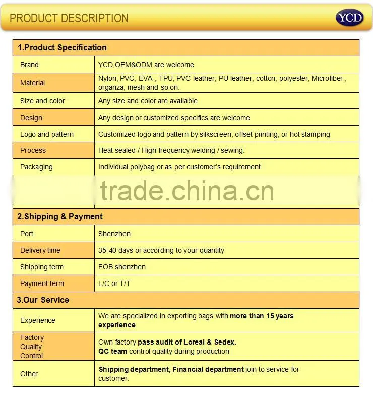 Multifunctional guangzhou women's handbags
