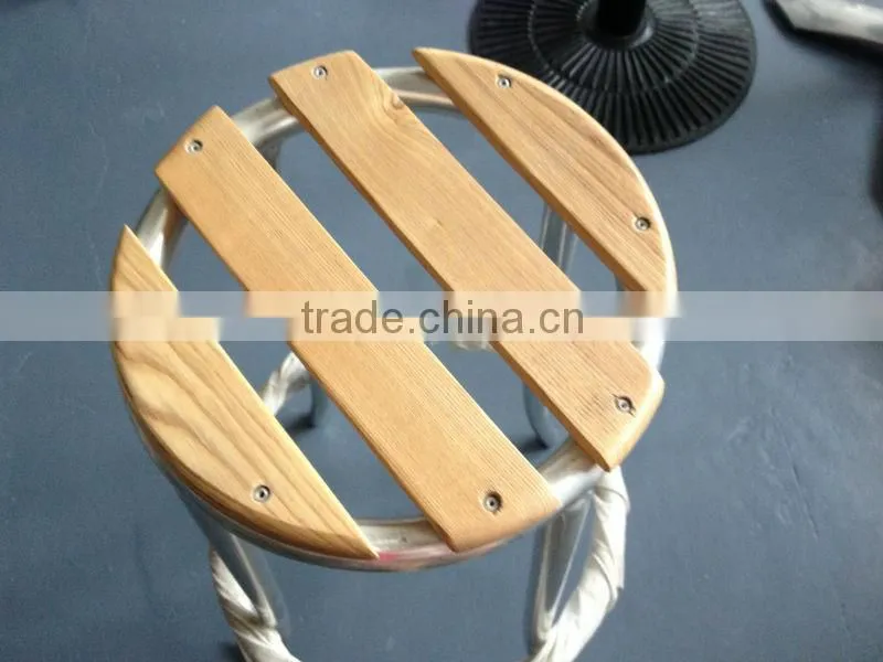 used high top aluminum wooden bar furniture YPB015 F8H3A