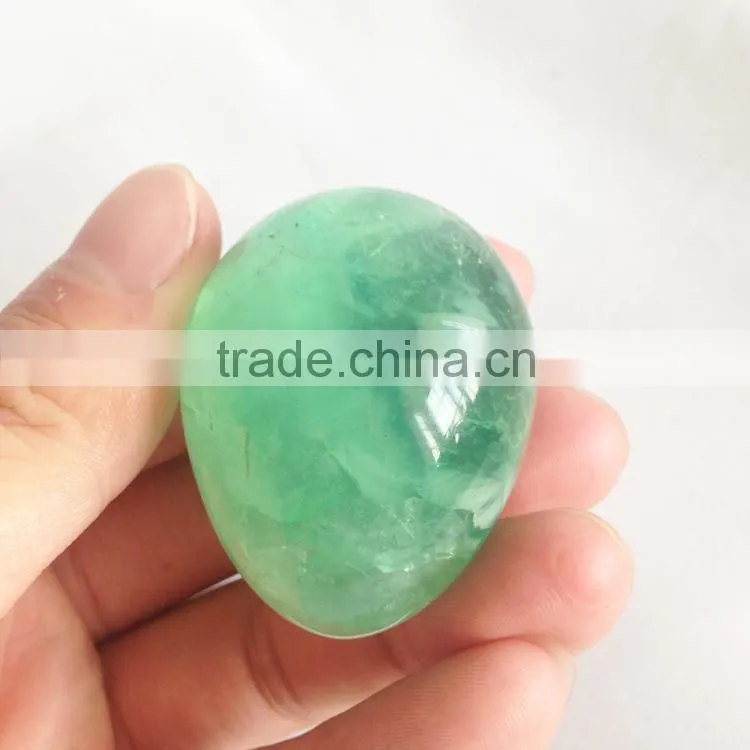 Wholesale Price Green Fluorite Egg For Home Decoration Energy Balance
