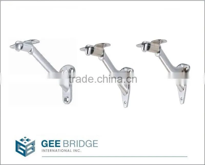 0205212 Zinc Die Cast Wall Mounted Connector Handrail Support Holder Bracket