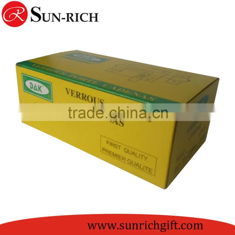 2015 Custom cheap corrugated carton box shipping box