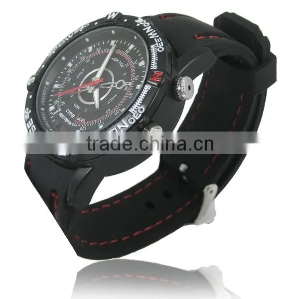 With Fashion Design and 4GB Memory Multifunctional 720 x 480P Hidden Camera Wrist Watch