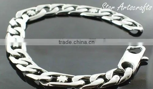 hot sale jewelry,wholesale 2012 popular jewelry bracelet,stainless steel double bracelet B236