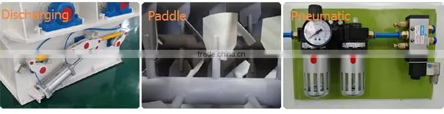 Concrete paddle mixer