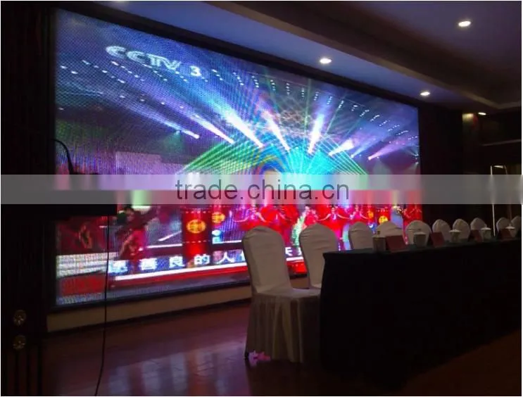 P31.25 Full Color Led Mesh Strip video Wall///outdoor led strip display screen