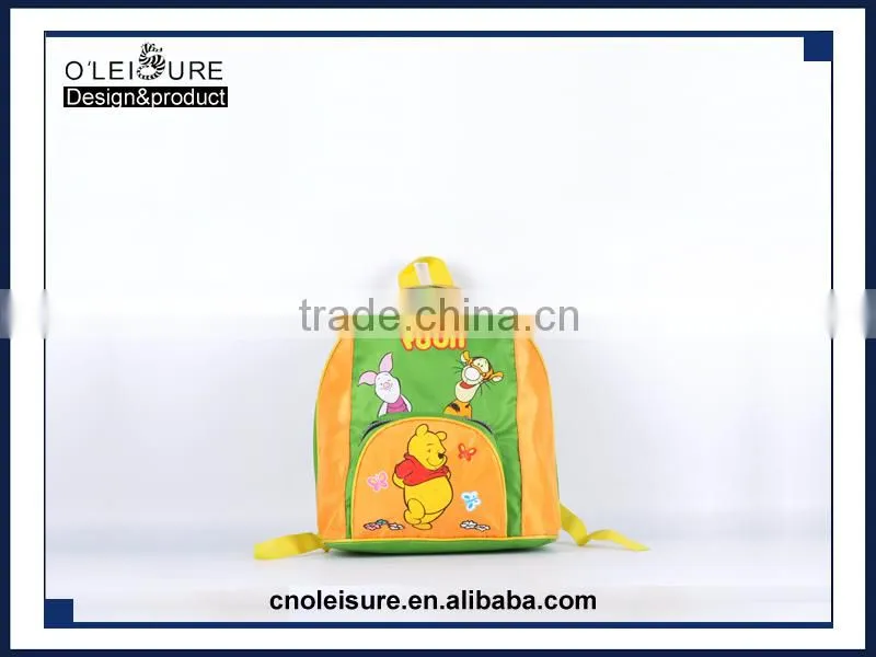 Cartoon cute backpack first grade school bag 1-9 years old bag backpack for 2016
