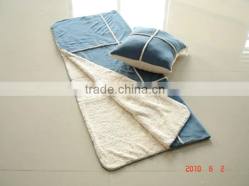 Polar fleece sofa blanket