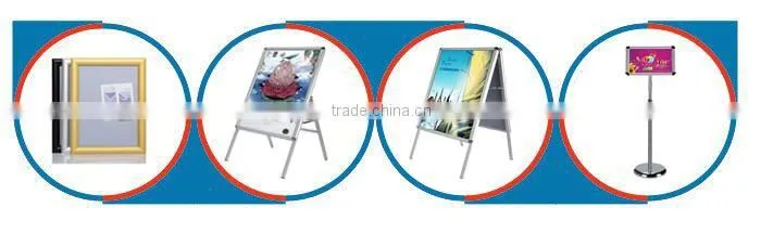 Advertising Display Stand water base snap frame poster holder sign stand
