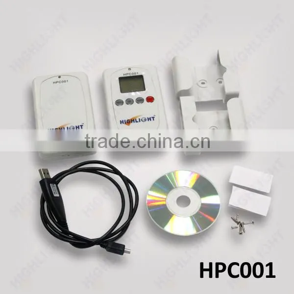 Highlight HPC001 LCD display infrared wireless people counter for clothing store