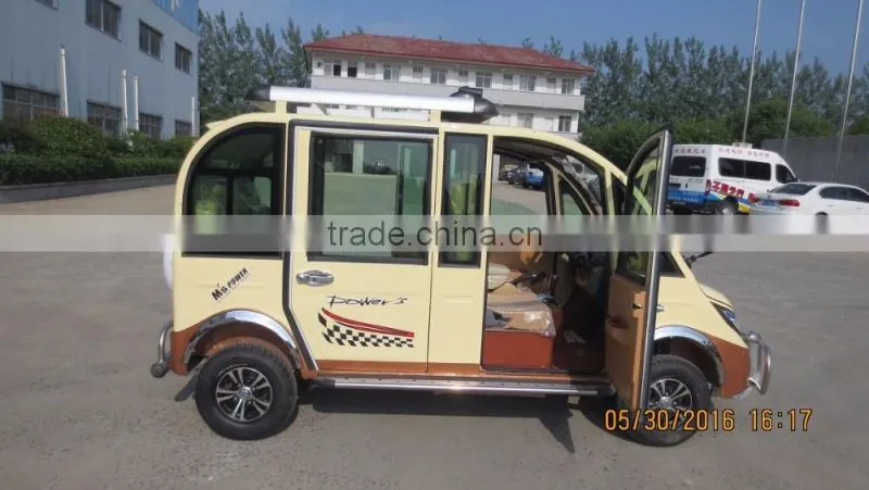 battery powered electric passenger car
