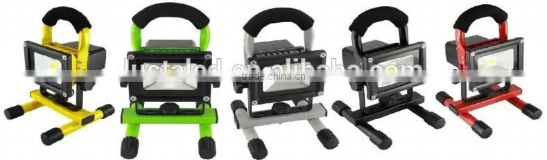 Work Light Rechargeable 20W 12V 24V Epistar Battery Power Cordless Flood Light IP65 Outdoor 20W LED Flood Light
