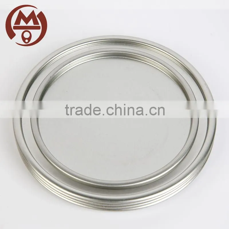126.5mm 502# tinplate can RCD / penny lever lid with foil can cover wholesale