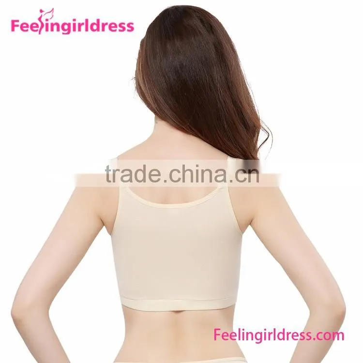 OEM accept plain nude sport bra pattern on sale