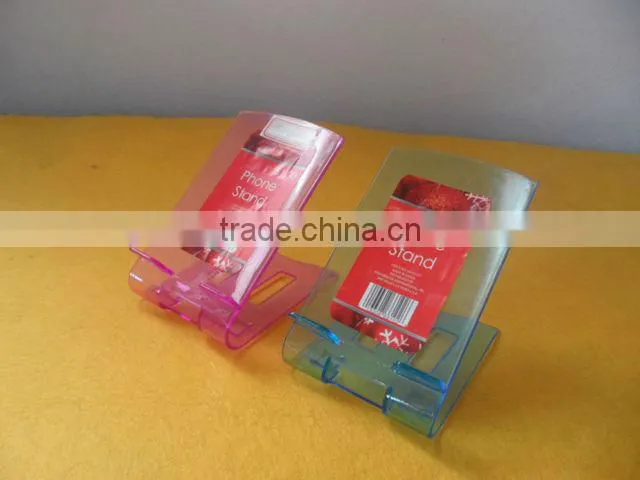 Colour Plastic PS mobile phone holder