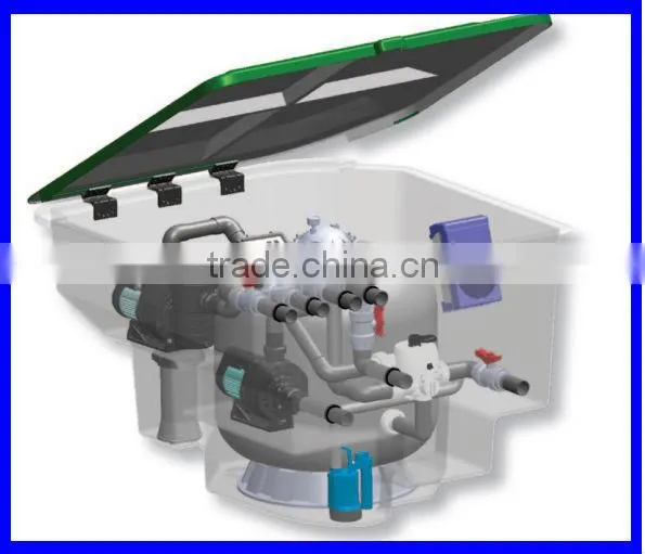 Durable and Anticorrosion In-ground Water Filtration System