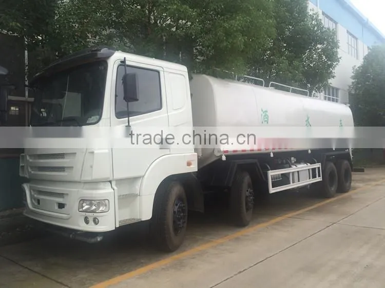 DFL 8*4 water tank truck water truck in China for sale