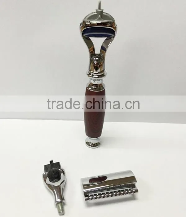 razor barber wood