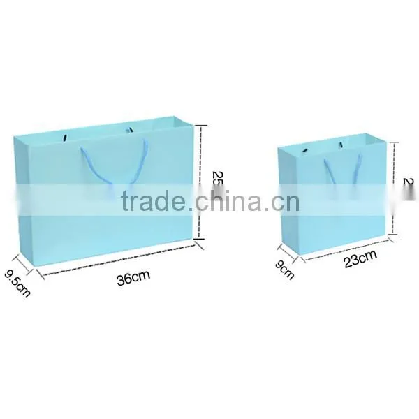 Simple Colorful Paper Shopping Bag