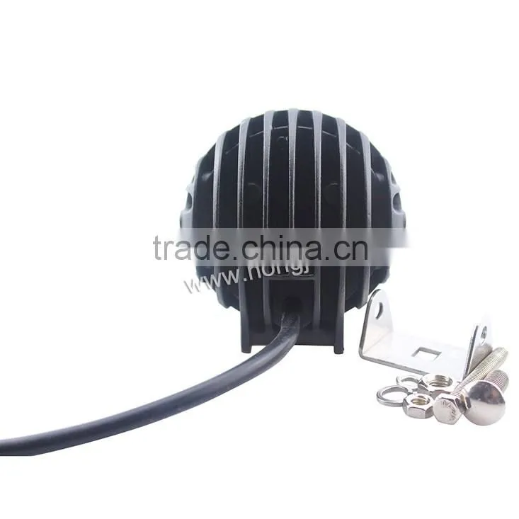 China Top selling 12w round 12v car led light high power for motorcycle 2016 led headlight